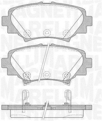 MAGNETI MARELLI Jarrupala, levyjarru 363916060809